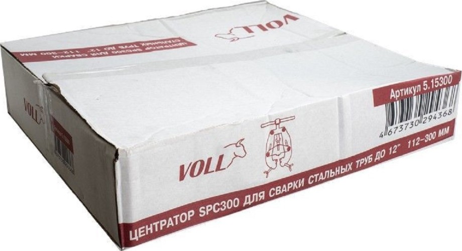 Центратор VOLL SPC300 для сварки стальных труб до 12", 112-300мм 5.15300 - изображение 5