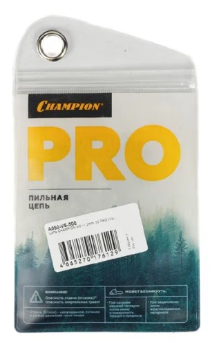 Цепь для бензопилы CHAMPION 3/8"-1.3mm-50 PRO (VS) A050-VS-50E A050-VS-50E - изображение 4