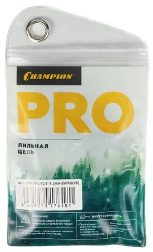 Цепь для пилы CHAMPION 3/8"-1,3mm- 55 PRO (VS) A050-VS-55E A050-VS-55E - изображение 4