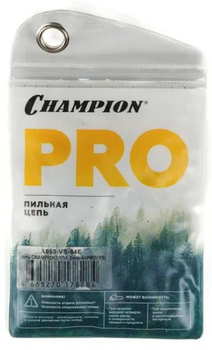Цепь для пилы CHAMPION 3/8"-1,3mm- 64 PRO (VS) A050-VS-64E A050-VS-64E - изображение 4