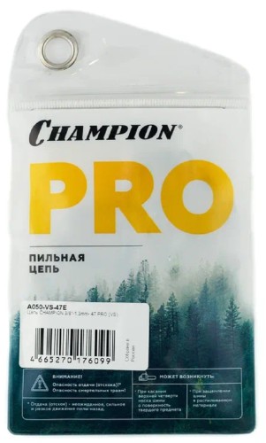 Цепь для пилы CHAMPION A050-VS-47E 3/8"-1,3mm- 47 pro (vs) - изображение 4