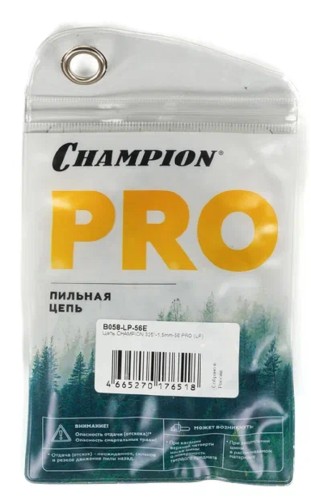 Цепь для пилы CHAMPION B058-LP-56E 325"-1,5mm-56 pro (lp) - изображение 4