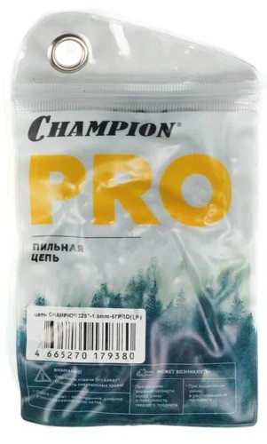 Цепь для пилы CHAMPION B063-LP-67E 325"-1,6mm-67 pro (lp) - изображение 4
