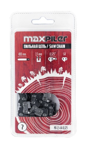 Цепь для пилы MAXPILER MX-1,5-64-0,325 (PIT GCS45-D1,D,PATRIOTPT445,MaxCutMC146) - изображение 2