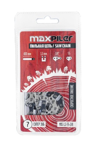Цепь для пилы MAXPILER MXS-1,3-55-3/8 (Stihl 180.210.230.250 16") - изображение 2