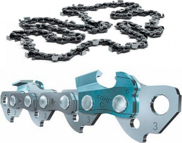 Цепь для пилы STIHL 71PM3 (1/4", 1.1мм, 56 зв. 10"/25см) 36700060056