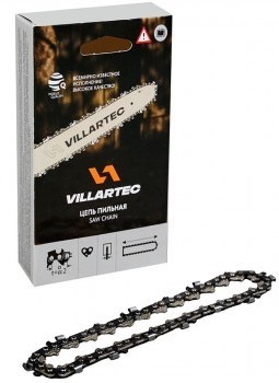 Цепь для пилы VILLARTEC 40PM (34 звеньев, 1,4", 1,1 мм) 261007100034