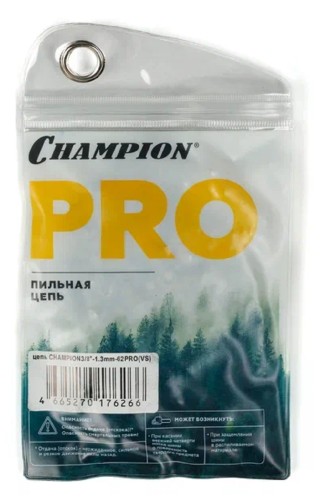 Цепь для цепной пилы CHAMPION 3/8"-1.3mm-62 PRO (VS) A050-VS-62E A050-VS-62E - изображение 4