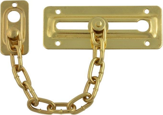 Цепочка дверная  НОРА-М №4 "Золото" 12702