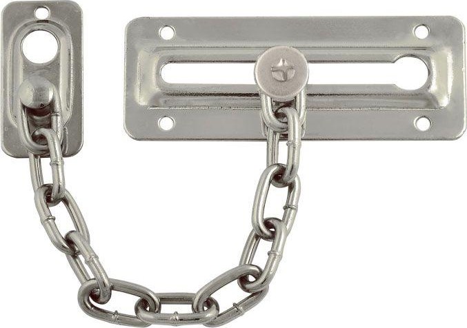 Цепочка дверная  НОРА-М №4 "Матовый хром" 16306