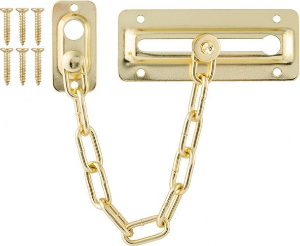 Цепочка дверная  НОРА-М №4 "Золото" 12702 - изображение 2