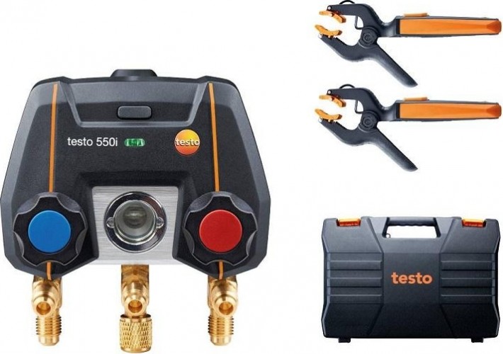 Цифровой манометрический коллектор Testo 550 i в кейсе 0564 3550