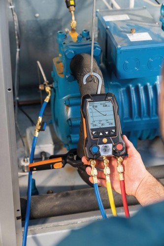 Цифровой манометрический коллектор Testo 550 s комплект 2 в кейсе 0564 5502 - изображение 2