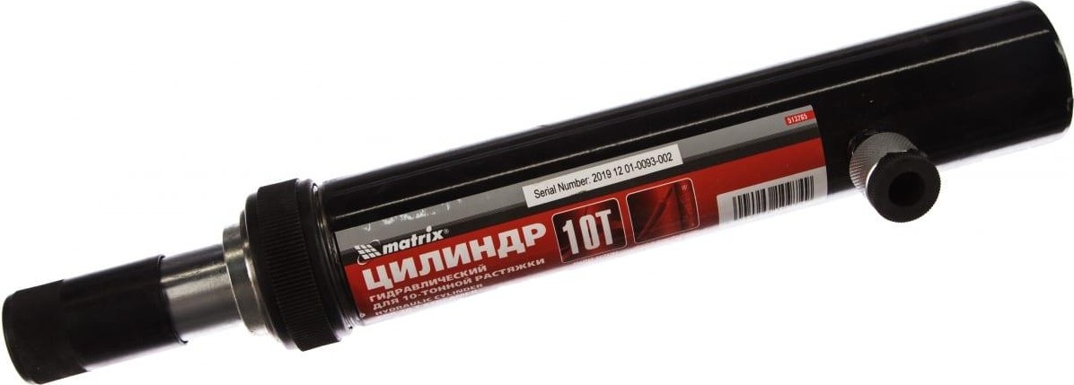 Цилиндр гидравлический MATRIX 10 т для 10-тонной растяжки 513265