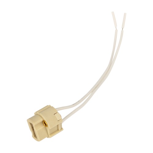 Цоколь REXANT 11-8879 "патрон" G9 с проводом 15 см, белый ( 100 штук ) - изображение 2