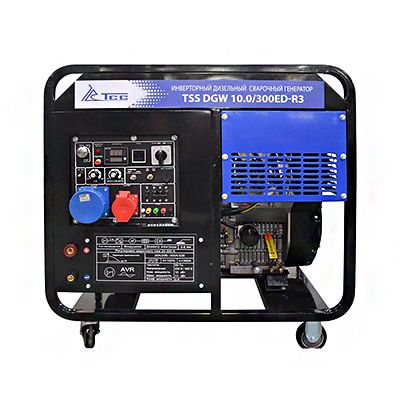 Инверторный дизельный сварочный генератор TSS DGW 10.0/300ED-R3