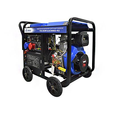 Инверторный дизельный сварочный генератор TSS DGW 6.0/200ED-R3 - изображение 2