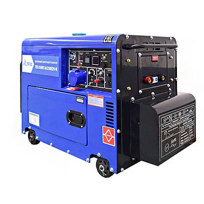 Инверторный дизельный сварочный генератор TSS DGW 7.0/250EDS-R (в кожухе)
