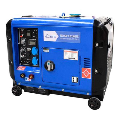 Инверторный бензиновый сварочный генератор TSS GGW 5.0/200D-R - изображение 13