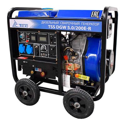 Инверторный бензиновый сварочный генератор TSS GGW 5.0/200ED-R - изображение 6
