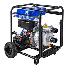 Мотопомпа дизельная TSS PDST80E (с электростартом, АКБ) - изображение 4