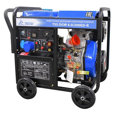 Дизельный сварочный генератор TSS PRO DGW 3.0/250E-R - изображение 7