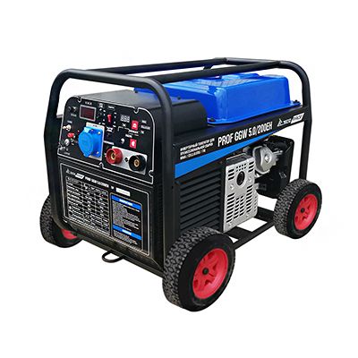 Бензиновый сварочный генератор TSS PROF GGW 5.0/200EH (MMA/TIG/Cellulose)