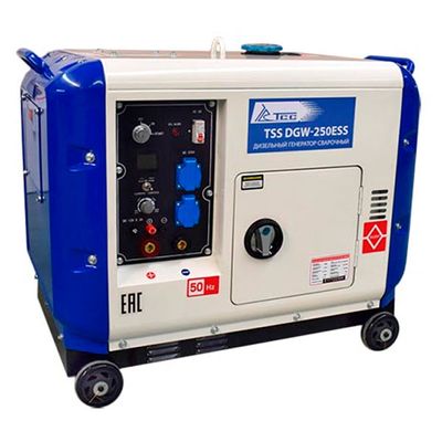 Бензиновый сварочный генератор TSS PROF GGW 5.0/200EH (MMA/TIG/Cellulose) - изображение 7
