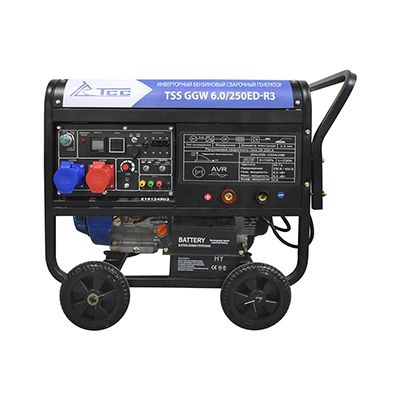 Бензиновый сварочный генератор TSS PROF GGW 5.0/200EH (MMA/TIG/Cellulose) - изображение 8
