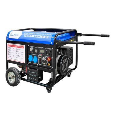 Бензиновый сварочный генератор TSS PROF GGW 6.0/200E (MMA/TIG/Cellulose) - изображение 10