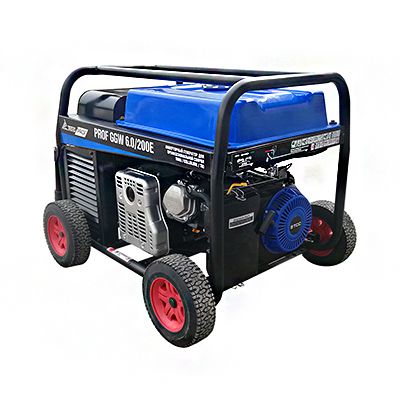 Бензиновый сварочный генератор TSS PROF GGW 6.0/200E (MMA/TIG/Cellulose) - изображение 3