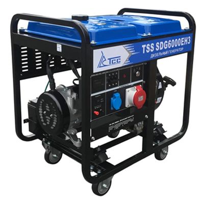 Дизель генератор TSS SDG 6000EH3A