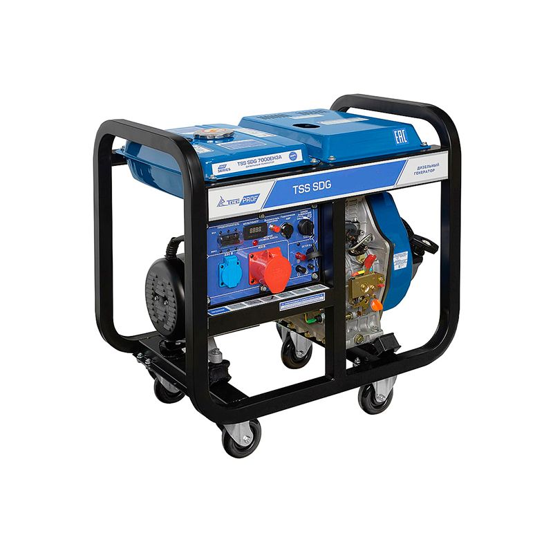 Дизель генератор TSS SDG 7000EH3A - изображение 3