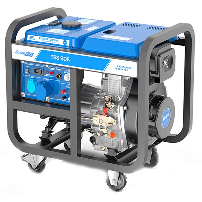 Дизель генератор TSS SDG 7000EHA