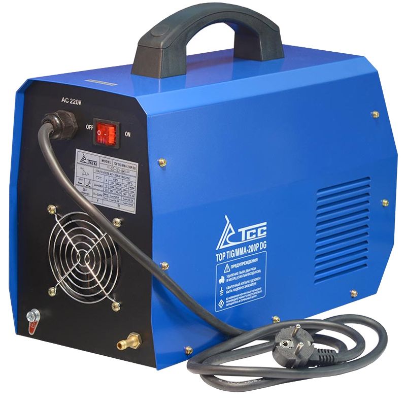 Цифровой аппарат аргонодуговой сварки TSS TOP TIG/MMA-200P DG - изображение 2