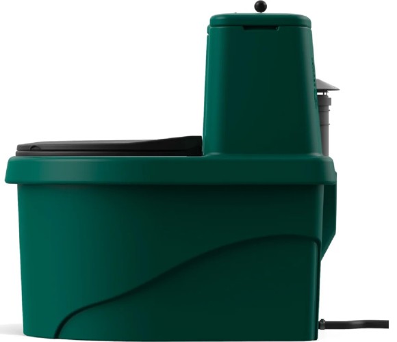 Туалет дачный POLIMER GROUP РОСА зеленый - изображение 3