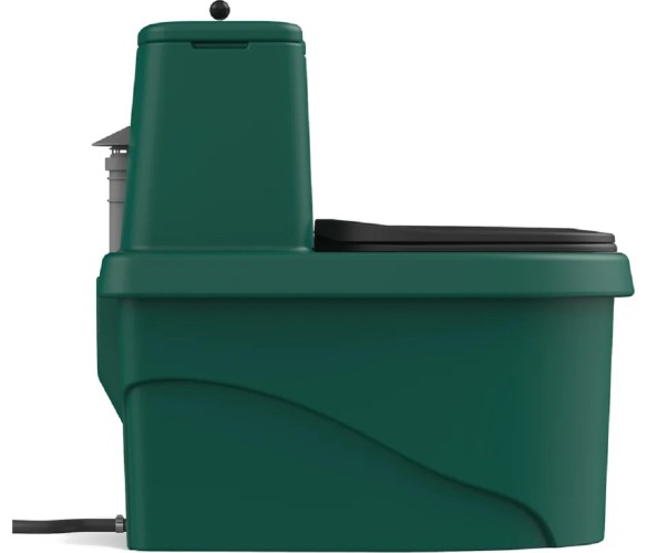 Туалет дачный POLIMER GROUP РОСА зеленый - изображение 4