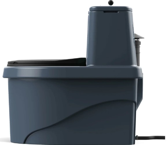 Туалет дачный POLIMER GROUP РОСА серый - изображение 3