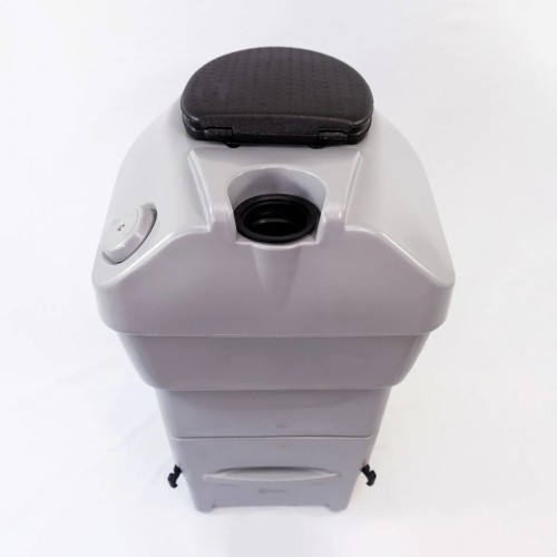 Туалет компостный ЭКОПРОМ Rostok черный гранит - изображение 5