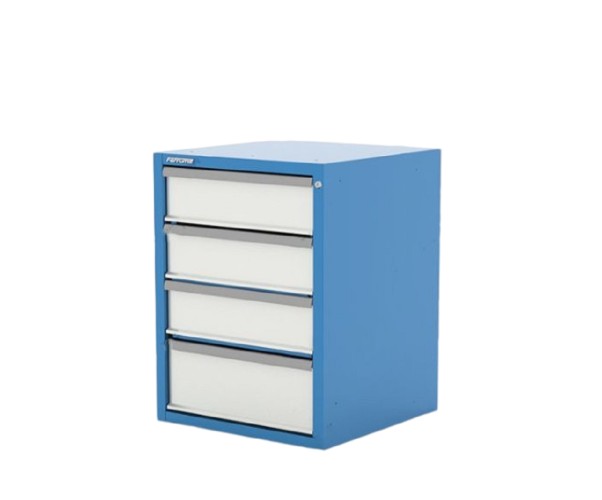 Тумба инструментальная FERRUM 600х600х820h мм. 4 ящика 51.804