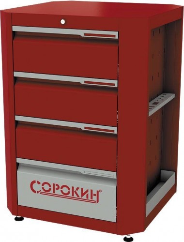 Тумба СОРОКИН 35.503 для верстака, 4 ящика