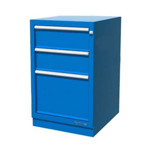 Тумба верстачная FERRUM с 3 ящиками 01.403R-5015 (синий) 01.403R-5015