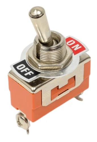 Тумблер REXANT 36-4110-1 250V 15А (2c) ON-OFF однополюсный  (KN-101) инд.уп