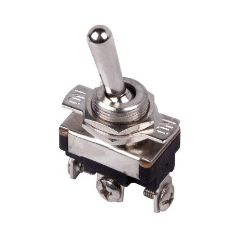 Тумблер REXANT 36-4311 (уп. 10 штук ) 250V 10А (3c) ON-OFF-ON однополюсный Mini (ASW-23) 36-4311