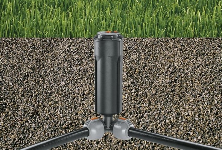 Турбо-дождеватель выдвижной GARDENA 08205-29.000.00 T 380 - изображение 3