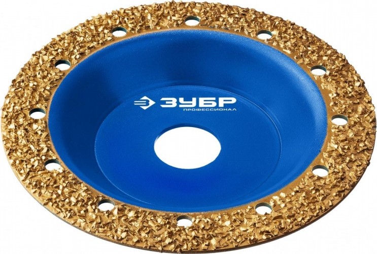 Твердосплавная чашка ЗУБР Плоская №2 обдирочно-шлифовальная, 125 мм 33430-2