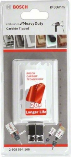 Твердосплавная коронка  BOSCH 38 х 60 мм Endurance for Heavy 2608594168 - изображение 2
