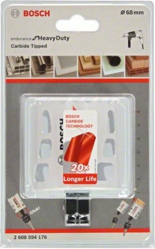 Твердосплавная коронка  BOSCH 68 х 60 мм Endurance for Heavy 2608594176 - изображение 2