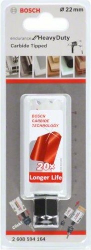 Твердосплавная коронка  BOSCH 22 х 60 мм Endurance for Heavy 2608594164 - изображение 2