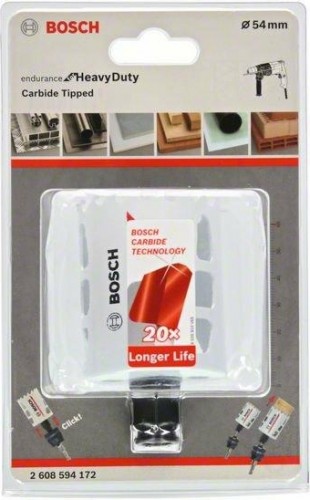 Твердосплавная коронка  BOSCH 54 х 60 мм Endurance for Heavy 2608594172 - изображение 2